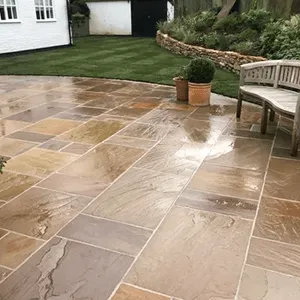 patio and garden